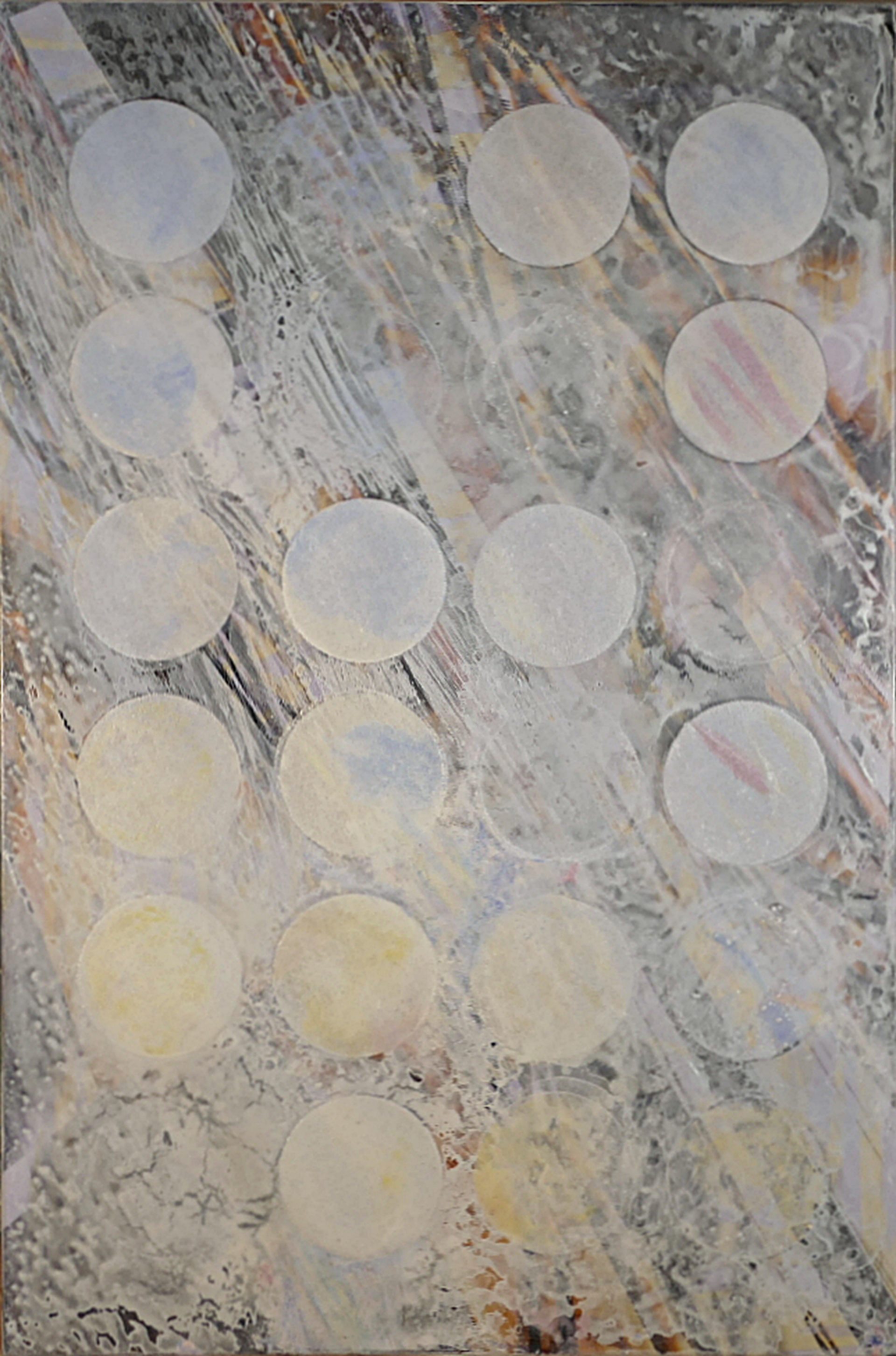 83__Kreisfiguren_vor_zersplitterter_Raumzelle,_2018,_Mischtechnik_auf_Leinwand,_90cm_x_60cm